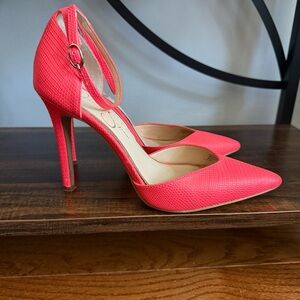 Elegant Hot Pink Stiletto Heels